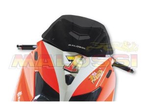 Flyscreen MALOSSI MHR, Racing, schwarz getönt, für...