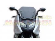 Flyscreen MALOSSI MHR, getnt,  fr BMW 600 C Sport i.e.