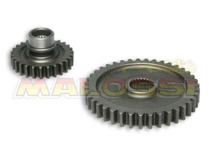 Getriebebersetzung Z 26/40,  MALOSSI MHR Sport HTQ Power Transmission, fr YAMAHA 500 T -Max (Verg.)/T-Max i.e.  geradeverzahnt, fr original Kette