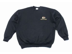 Sweatshirt MALOSSI schwarz, Unisex, Größe: XL, Neopren