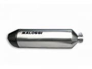 Rennauspuff MALOSSI RX, mit Katalysator, fr PIAGGIO 250...