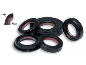 Wellendichtring MALOSSI fr Getriebedeckel MALOSSI MHR M2514521/M2514603 FKM fr PIAGGIO/MINARELLI 2T, AC/LC  PTFE,  17x28x5mm