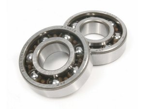 Lagersatz Kurbelwelle  fr PIAGGIO Ciao/Boxer/Bravo,  MALOSSI, STD, mit Stahlkfig,  15x35x11mm,