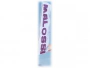 Banner MALOSSI  rotes Logo, wei, Stoff,  2200x700 mm