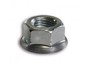 Mutter M12x1,25mm, MALOSSI,  Variomatik/Kupplung,  mit Bund, 2 Stck