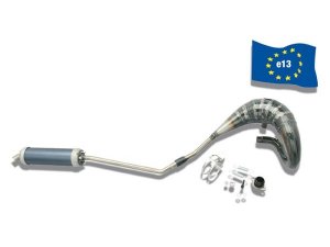 Rennauspuff MALOSSI MHR Replica Supermoto, für DERBI DRD...