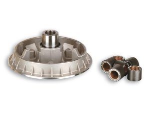 Variator MALOSSI Multivar 2000,  fr HONDA 250 Forza/Jazz /Reflex,  4T LC  23x18mm, 6 Rollen, 15,0g,  fr Fahrzeuge ab Bj. 01-