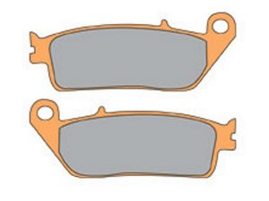 Bremsbelge MALOSSI MHR Synt,  S48,  Sintermetall, 102x39x9,8mm  mit ABE, e24 Prfzeichen
