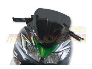 Flyscreen MALOSSI MHR, Racing, schwarz getönt, für...