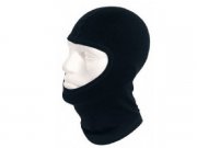 Sturmhaube schwarz, Unisex, Gre: uni, 100% Baumwolle