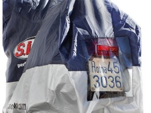 Faltgarage Scooter, SIP Logo, blau/silber, Größe: M-L,...