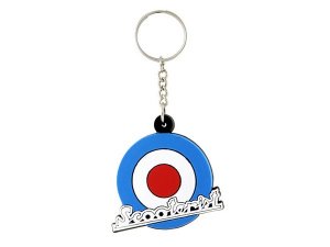 Schlüsselanhänger SIP Scooterist MOD target, blau...