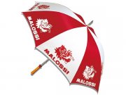 Regenschirm MALOSSI Paddock, wei/rot