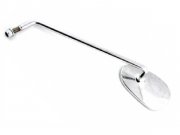Spiegel BUMM links, Nierenform,  100x75mm, wei /...