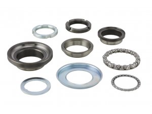 Lenkkopflagersatz oben/unten fr Vespa 125 VNA/VNB3 ->061000/150 VBA/VBB1T ->82819/VGLB1T ->041664, SIP, PREMIUM, 9-teilig, mit Lenkkopflager