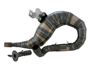 Rennauspuff SIP Performance 2.0 fr Vespa P200E/PX200 E /Lusso/`98/MY/Cosa 1 200 Stahl, klarlackiert, righthand, breitreifentauglich, OHNE Endschalldmpfer!