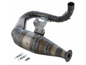 Rennauspuff SIP Performance 2.0, fr Vespa 200 Rally/P200E /PX200 E/Lusso ->`94/Cosa 1 200 Stahl, klarlackiert, OHNE Endschalldmpfer!