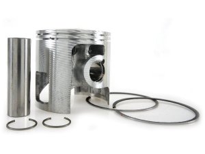 Kolben MALOSSI 0 172ccm, fr Vespa T5,  65,0mm, halb-trapezfrmige Kolbenringe, KB =16mm