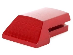 Trittleistenendstck SIP fr Vespa PX80-200/PE/Lusso/`98/MY, Aluminium, rot eloxiert, CNC gefrst, von unten genietet, 12 Stck werden bentigt