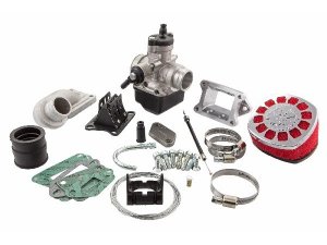 Vergaserkit MALOSSI PHBL 25B fr 136ccm MK II Direktansauger fr Vespa 90 -125/PV/ET3 Direktansauger, Membran, Gummiverbindung, mit Luftfilter