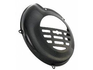 Lfterradabdeckung SIP fr Vespa PK50-125 S/XL/FL/HP /N/XL2/ETS passt auch fr Vespa 50-125/PV/ET3, mit/ohne E-Start, Metall, carbon-look