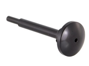 Chokehebel SIP fr Ziehchokeumrstung bei Trommel- /Flachschiebervergaser, fr Vespa 125 VNB-TS/150 VBA-Super /160 GS/180 SS/Rally/PX80 -200/PE/Lusso/T5/Cosa, Aluminium CNC, schwarz eloxiert, Befestigung Seilzug mit Madenschraube
