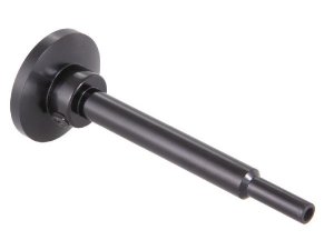 Chokehebel SIP fr Ziehchokeumrstung bei Trommel- /Flachschiebervergaser, fr Vespa 125 VNB-TS/150 VBA-Super /160 GS/180 SS/Rally/PX80 -200/PE/Lusso/T5/Cosa, Aluminium CNC, schwarz eloxiert, Befestigung Seilzug mit Madenschraube