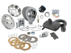 Tuningkit MALOSSI Sport 210ccm fr Vespa 200 Rally/P200E /PX200 E/Lusso ->`94/Cosa 1 200  68,5mm, Hub 57mm, mit SIP Road, Zylinderkopf MMW, uvm