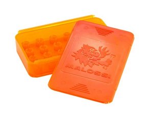 Dsenbox MALOSSI fr 24 Dsen orange-neon, 90x60mm