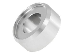 Buchse SIP Motorschwinge, fr Vespa PX80-150 SIP Breitreifenfelge, schlauchlos H 12 mm,  29mm, i 14,5 mm, Aluminium