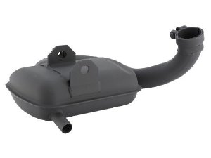 Rennauspuff SIP ROAD für Vespa 200 Cosa 1 Stahl, schwarz,...