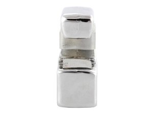 Schloss Set Seitenhaube, SIP fr Vespa 125 GT/GTR/TS/Super /150 GL/Sprint/V./Super/160 GS/180 SS/PX Aluminium, silber, Paar, mit 2 Schlssel, Diebstahlschutz