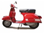 Aufkleberdekorset Electronic fr Vespa Rally 200 wei