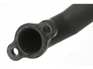 Rennauspuff SIP ROAD Banane fr Vespa 50/N/L/R/S/Special /SR/SS Stahl, schwarz, groer Krmmer