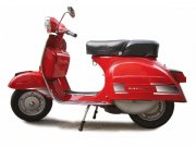 Aufkleberdekorset Electronic fr Vespa Rally 200 chrom