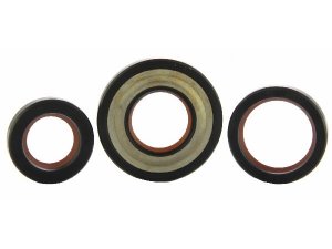 Wellendichtringsatz Motor fr Vespa 50-125/PV/ET3/PK50 -125 1/PK50SS, MALOSSI, FKM/PTFE, ohne O -Ringe, 19x32x7/ 22,7x47x7x7,5 / 27x37x7 mm, schwarz