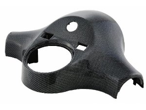 Lenkkopfabdeckung SIP fr Vespa P80-150X/PX80-200E /Lusso 1/P150S/P200E carbon-look