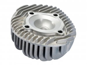 Zylinderkopf POLINI PX200 fr POLINI 208/210/221ccm fr Vespa 200 Rally/P200E /PX200 E/Lusso/`98/MY/Cosa 200  68,5 mm, Langgewinde, Aluminium, mit Zentrierbohrungen