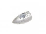 Trittleistenendstck PASCOLI fr Vespa 125 V98, Aluminium