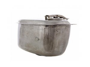 Tank fr Vespa 160 GS/180 SS /180-200 Rally Metall, gelt, Premium Qualitt, mit Deckel