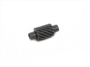 Tachoschnecke fr Vespa PX125 -200E Lusso/PE/`98/MY/ T5 /Cosa grau, Z 12, Anschluss: 2,7mm, D=12mm, Mae fr Vierkant Tachowelle