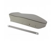 Sitzbankbezug fr Vespa 160 GS 1, hellgrau, Keder:...