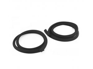 Seitenhaubengummi links&rechts, fr Vespa 125 VNA-TS/150 VBA -T4/160 GS/180 SS/PX80-200 /PE/Lusso/`98/MY/T5 B 18 mm, L 1200/1800 mm, dick, schwarz