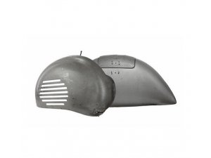 Seitenhauben Motorseite & Gepckfachseite fr Vespa 125/150 ACMA/VL/VB1 Metall gelt, Premium Qualitt