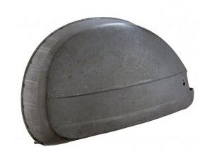 Seitenhauben Ersatzradseite, fr Vespa PX80-200 E Lusso/ `98/MY/T5 Metall gelt, mit Blinkerffnung, Innenverschlu, Premium Qualitt