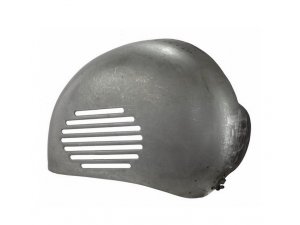 Seitenhaube Motorseite fr Vespa 150 GS VS4-5T, GS/3 7 Schlitze, Metall gelt, Premium Qualitt