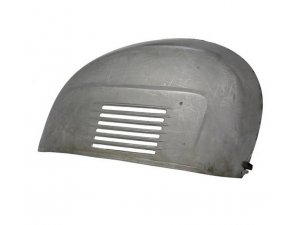 Seitenhaube Motorseite fr Vespa 125 GT/GTR/150 Sprint/V Metall gelt, Premium Qualitt