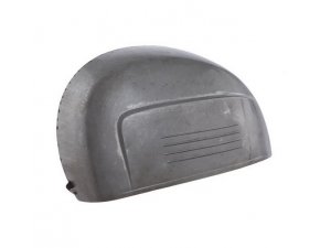 Seitenhaube Ersatzradseite fr Vespa 180 SS Metall gelt, Premium Qualitt