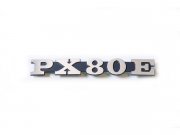 Schriftzug PX80E, Seitenhaube fr Vespa PX 80 E Lusso...