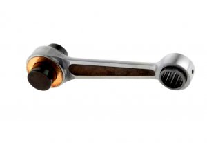 Pleuelsatz DRT fr Vespa 90 -125/PV/ET3/PK80-125/XL/XL2 inkl. Pleuelstange, Pleuel: 105,0mm, Bolzen, Anlaufscheiben, Pleuellager unten, KB  15mm Pleuelzapfen 20mm